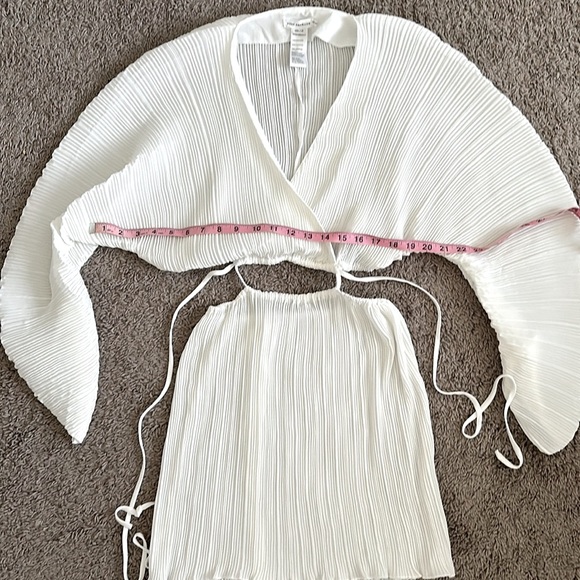 GOOD AMERICAN Always Fits Plisse Mini Dress - Picture 6 of 9